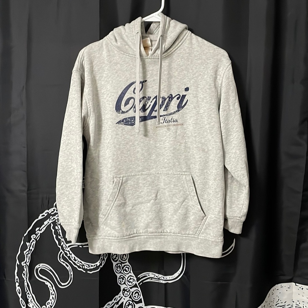 Gray hoodie
